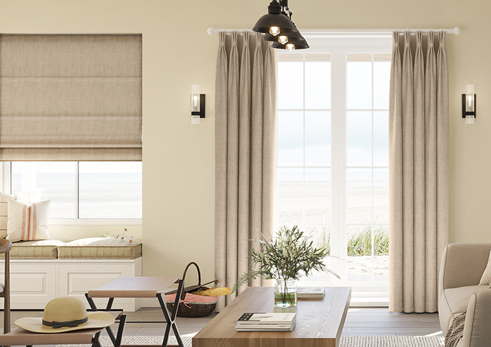 Rhea, Ochre - Made to Measure Curtains - Image 3